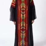 Hand-stitched Embroidered Palestinian Dress - Image 2