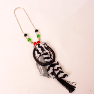 Palestine Themed Beaded Accessory