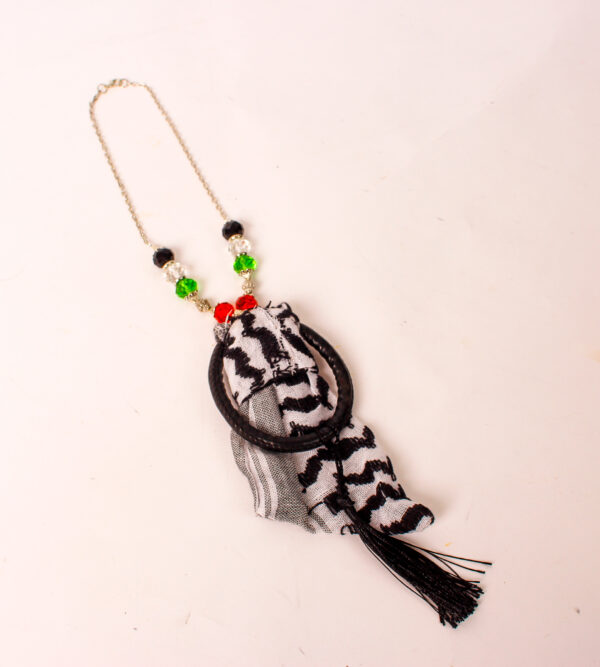 Palestine Themed Beaded Accessory