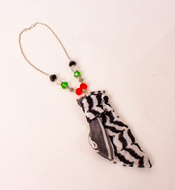 Palestine Themed Beaded Accessory