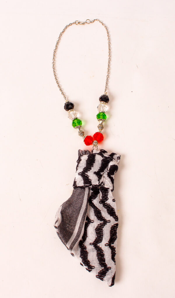 Palestine Themed Beaded Accessory - Image 2