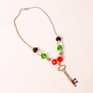 Palestine Themed Ornament Accessory (Key Shape)