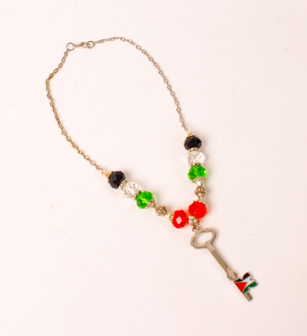 Palestine Themed Ornament Accessory (Key Shape)