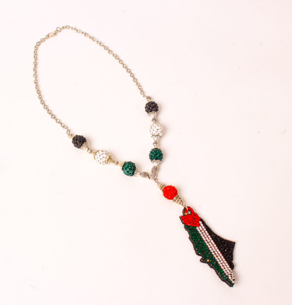Palestine Themed Ornament Accessory (Country Shape)