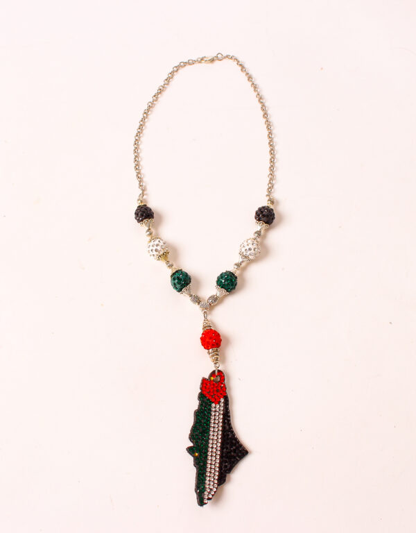 Palestine Themed Ornament Accessory (Country Shape) - Image 2
