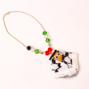 Palestine Themed Ornament Accessory (Kufiyah Man)