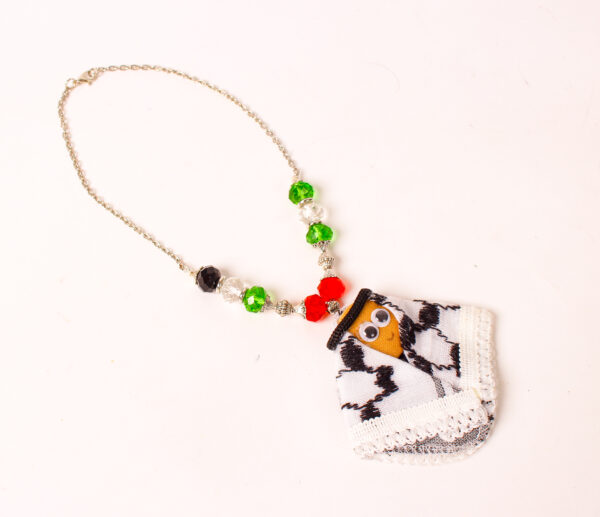 Palestine Themed Ornament Accessory (Kufiyah Man)