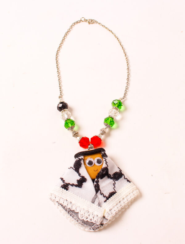 Palestine Themed Ornament Accessory (Kufiyah Man) - Image 2