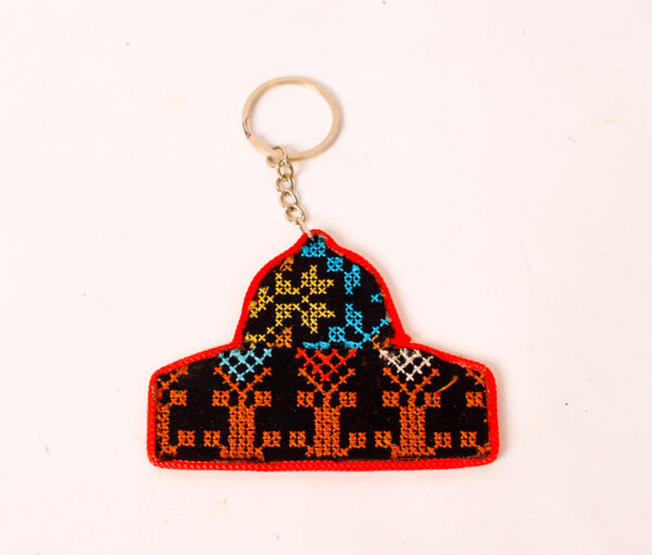 Tatreez Embroidered Key-chain (Various Designs) - Image 3