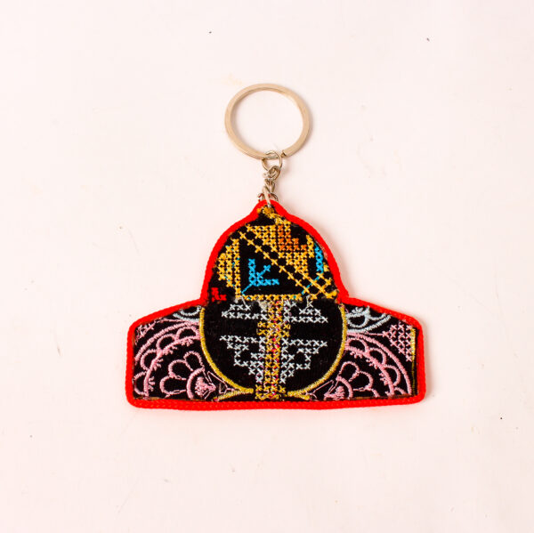 Tatreez Embroidered Key-chain (Various Designs) - Image 2
