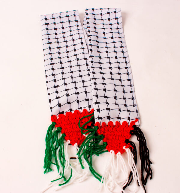 Kefiyah Print Palestine Scarf - Image 2